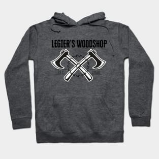 Legiers Woodshop - Minimalist Dark Hoodie